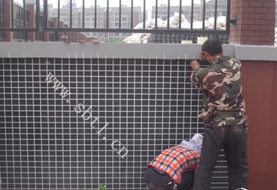 仿磚涂料施工案例-沈陽中海城小學